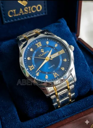 Clasico Men's Luxury Wristwatch Featuring a Quartz Movement Stainless