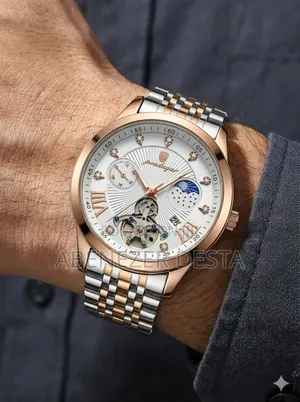 Poedagar Men's Luxury Mechanical Watch, Often Featuringstainless Steel