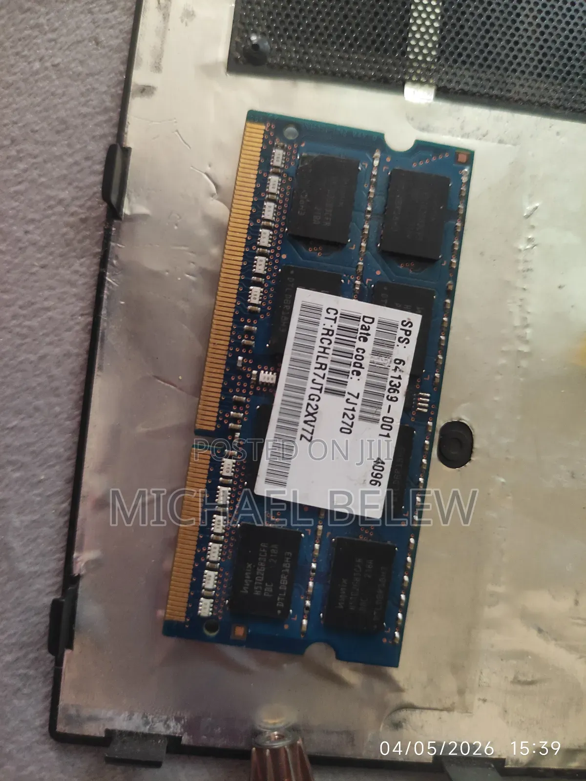 Sk Hynix 4gb Ddr3 (Pc3-12800s) Ram
