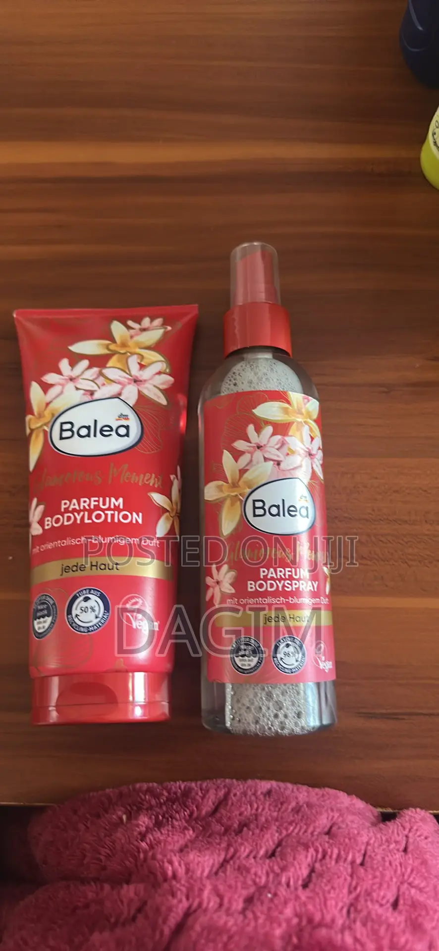 Balea Body Lotion and Spray