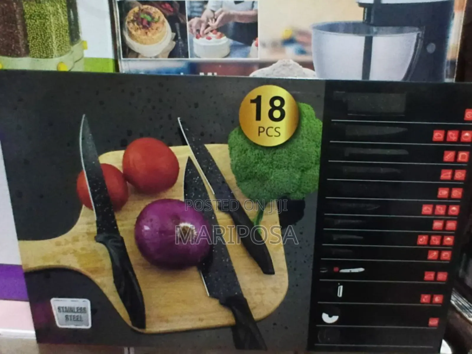 18 PCS Kitchen Knife Set