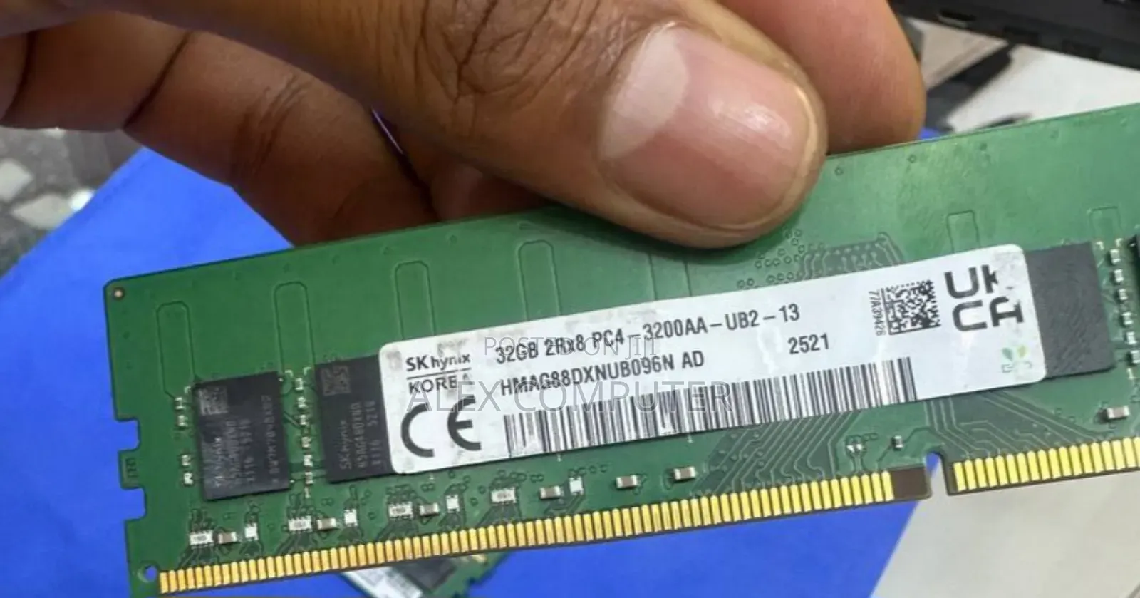 Ram Desktop 32 Gb Ddr4 One Slot