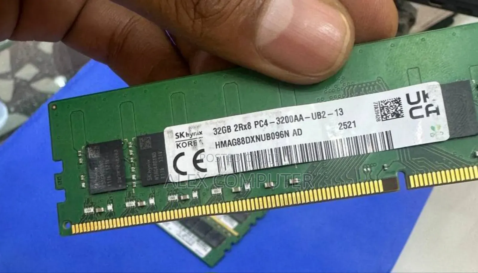 Ram Desktop 32 Gb Ddr4 One Slot