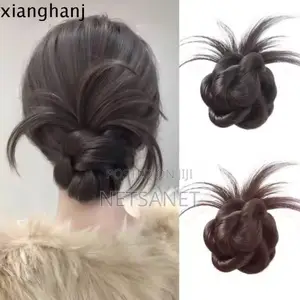 የሚገጠም ፀጉር (Clip-in Hair Bun)