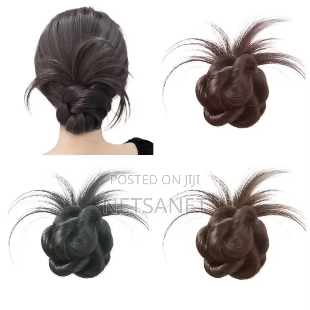 የሚገጠም ፀጉር (Clip-in Hair Bun)