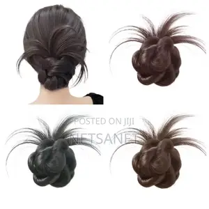 የሚገጠም ፀጉር (Clip-in Hair Bun)