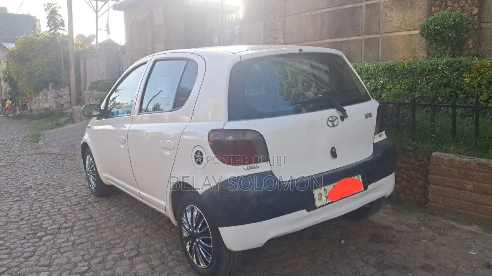 Toyota Yaris 2001 White