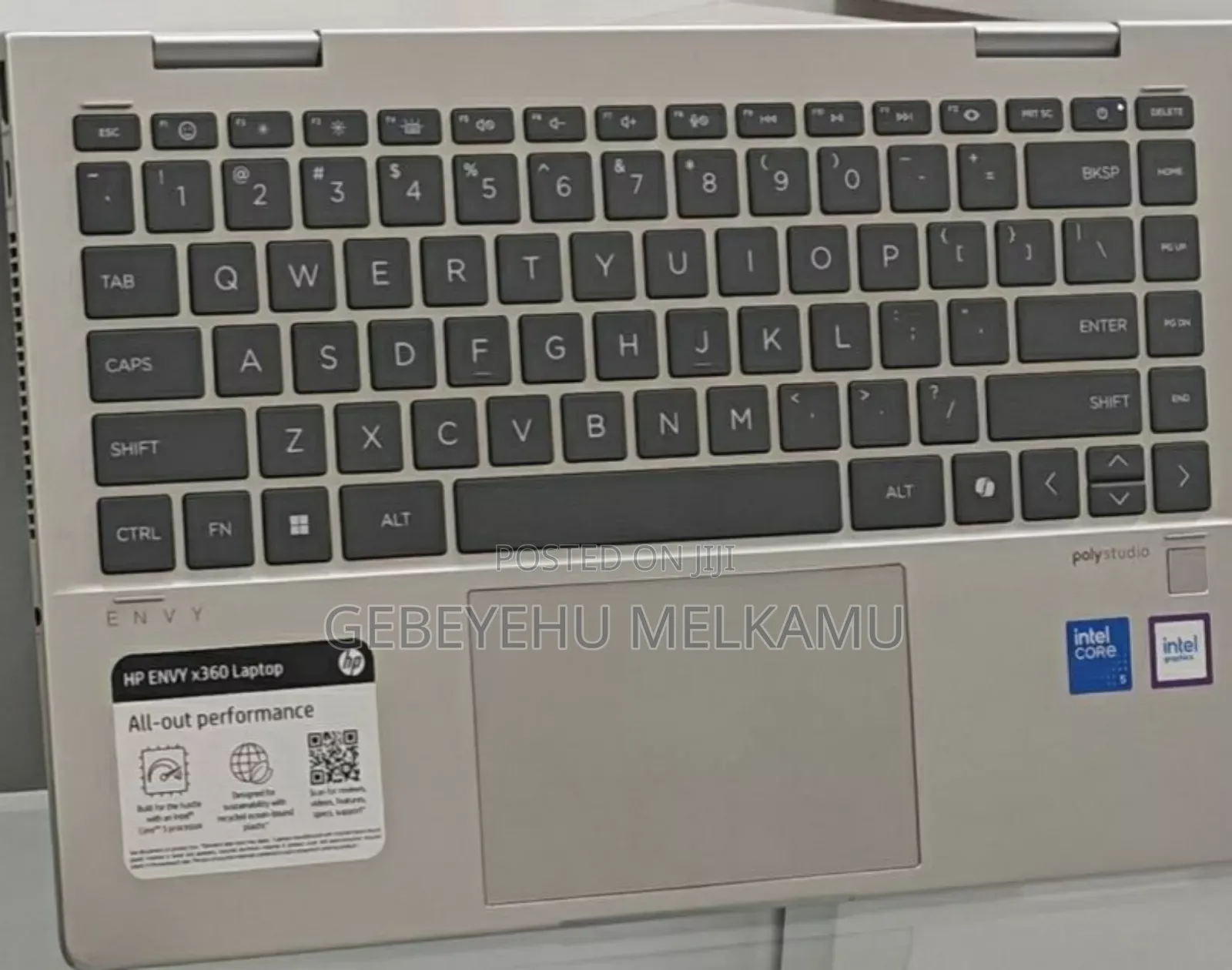 New Laptop HP Envy x360 16GB Intel Core i5 SSD 512GB