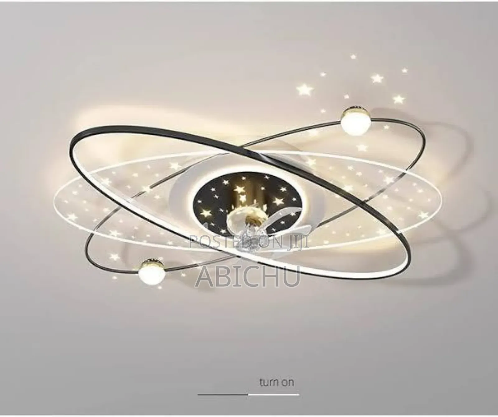 Faro Led Smart Fan Chandelier
