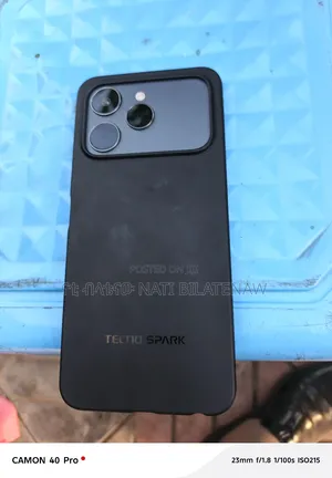 New Tecno Spark 40 128 GB Black