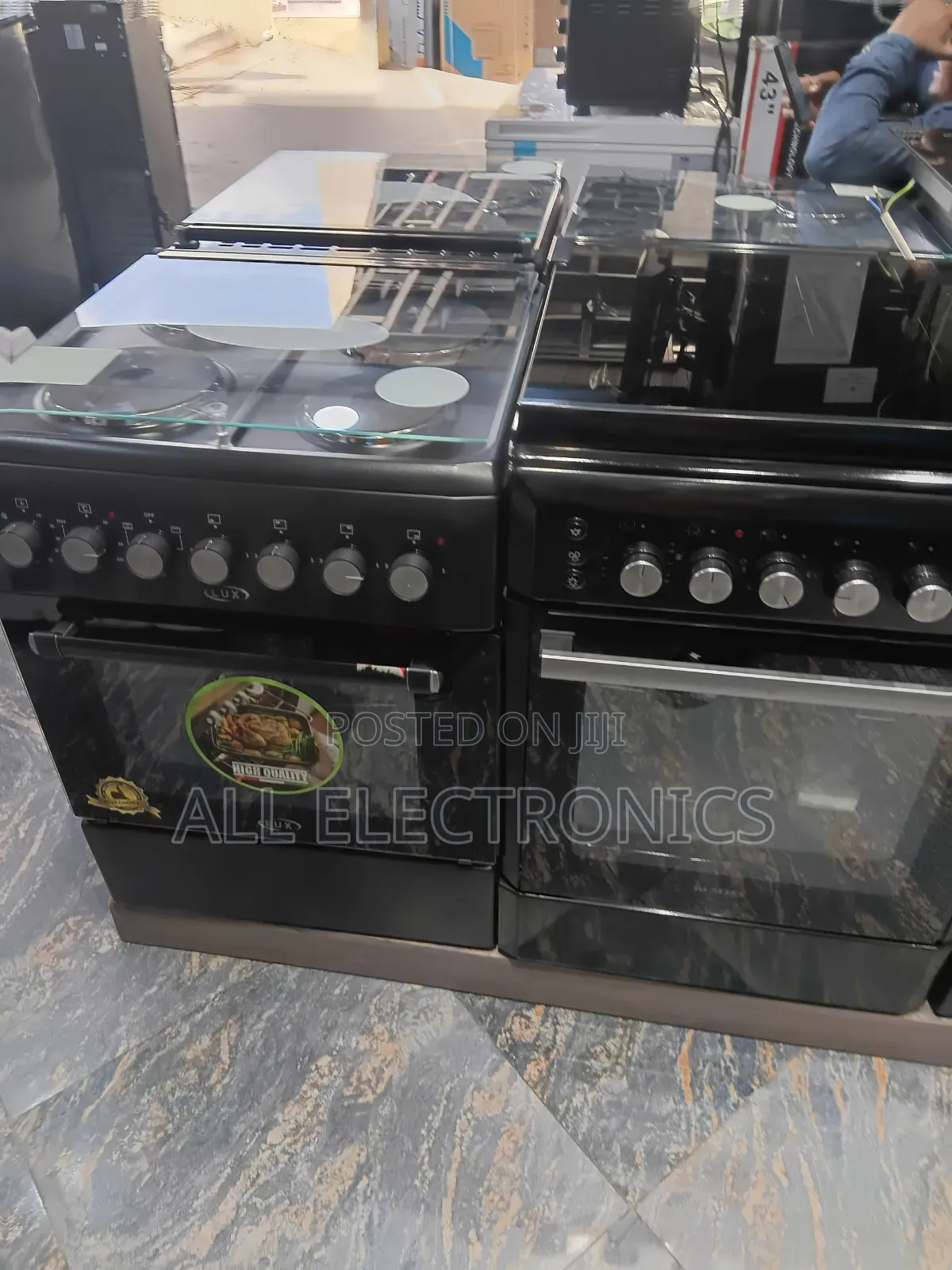Kumtel 60+60 4electric Oven.