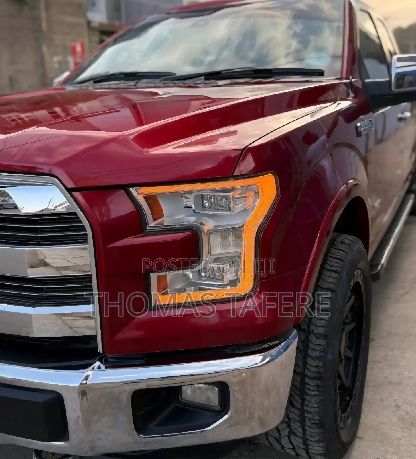 Ford F-150 2017 Red