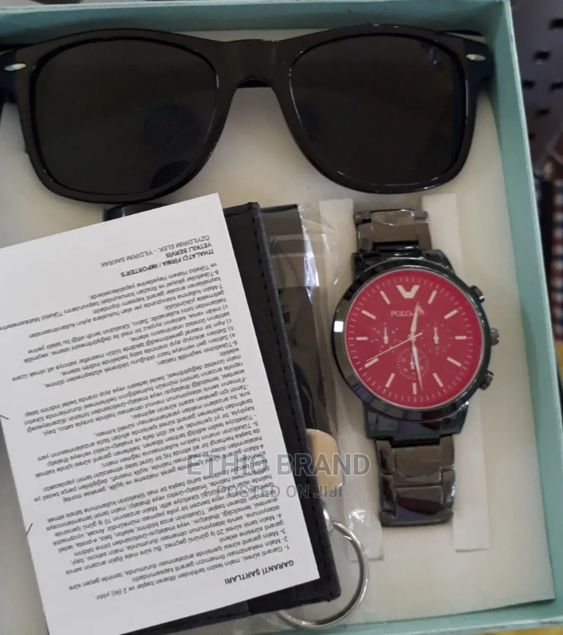 POLO AIR Wristwatch, Sunglass, Perfume Combination