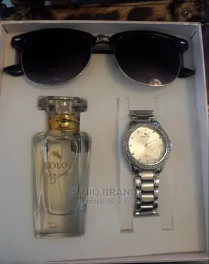 POLO AIR Wristwatch, Sunglass, Perfume Combination