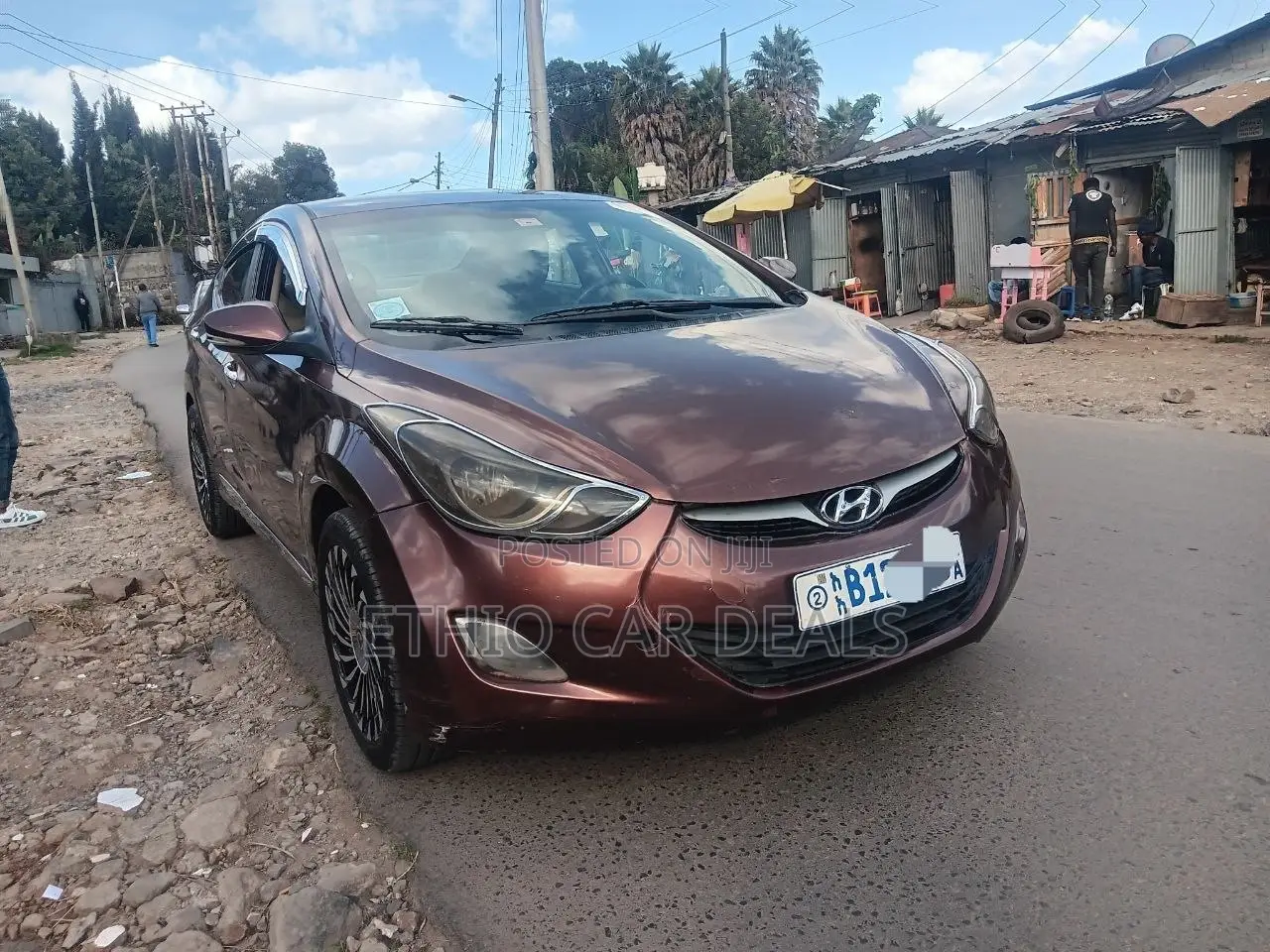 Hyundai Avante 2012 Brown