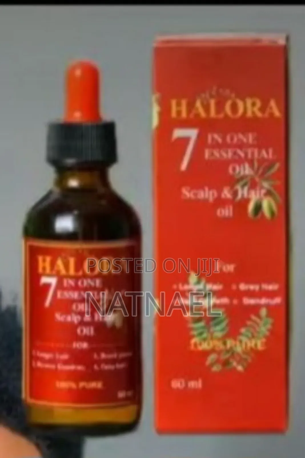 Halora 7 in One Essential Scalp Hair Oil