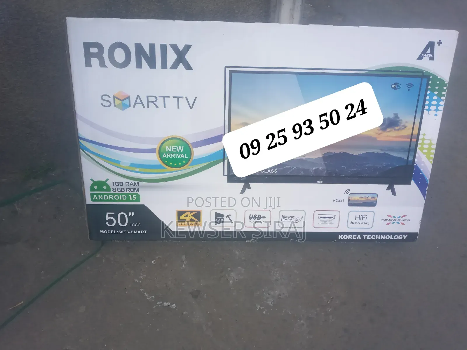 Ronax 50inch Tv Smart Android