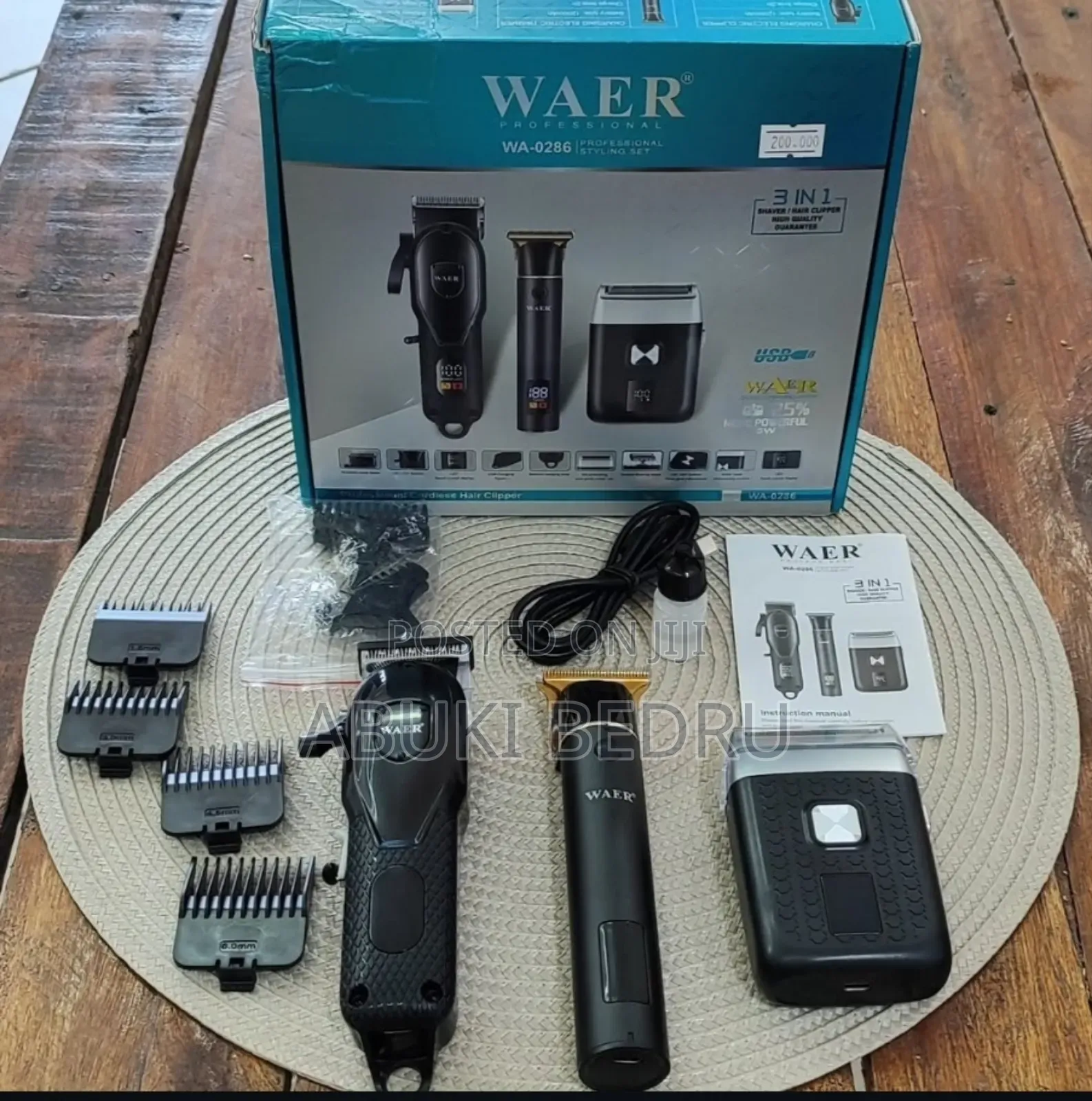 Waer 3in1 Hair Machine