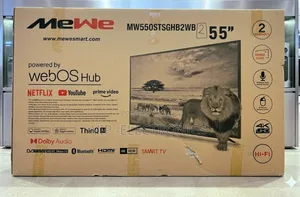 Mewe Tv 55 Inch Uhd Webos Smart New Product Original Mewe Tv