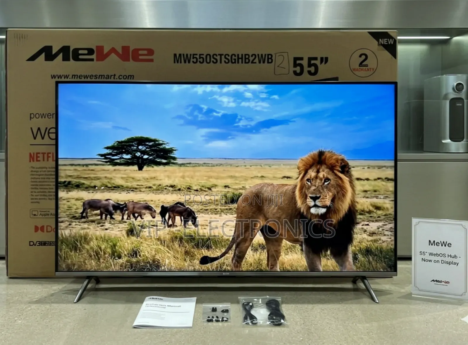 Mewe Tv 55 Inch Uhd Webos Smart New Product Original Mewe Tv