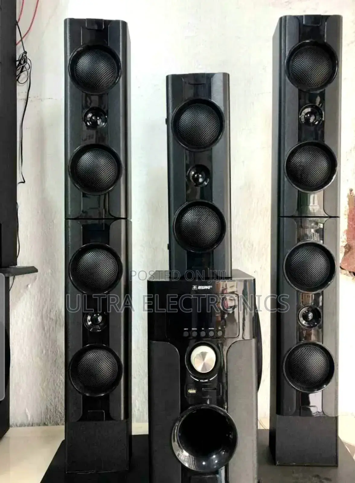 Speaker Rising Home Theater System, Specifically Matching