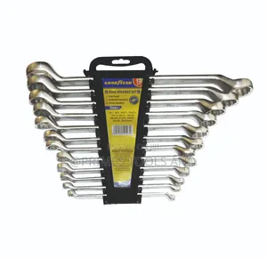 Ring Spanner Set 12pcs – Professional Chrome Vanadium Wrench Set