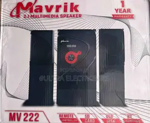 Mavrik 2.1 Multimedia Speaker System, Model Mv 222, Designed