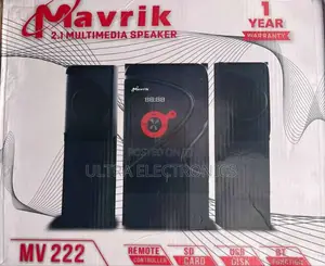 Mavrik 2.1 Multimedia Speaker System, Model Mv 222, Designed