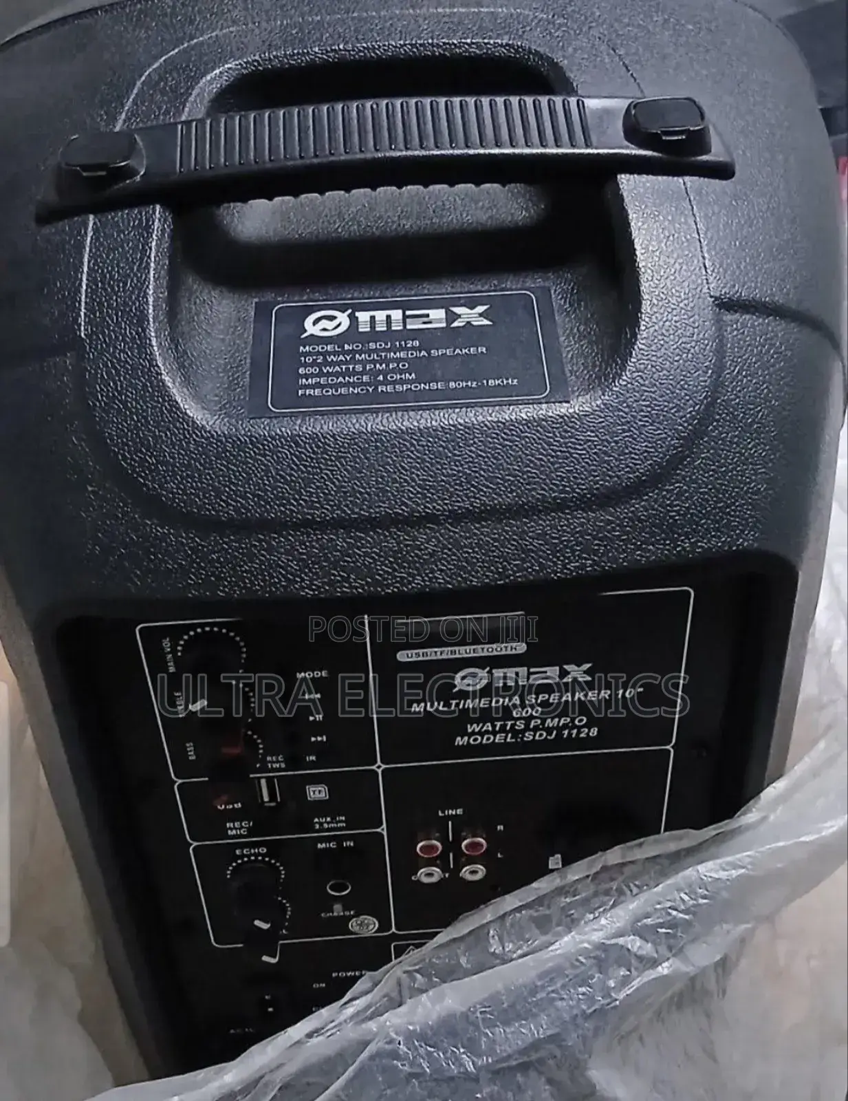 Speaker Portable Active Pa Loudspeaker, Likely Vonyx or Similar Model