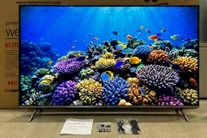 Mewe 50 Inch Tv Uhd Smart Tv Webos Hub Double Glass Slim Design
