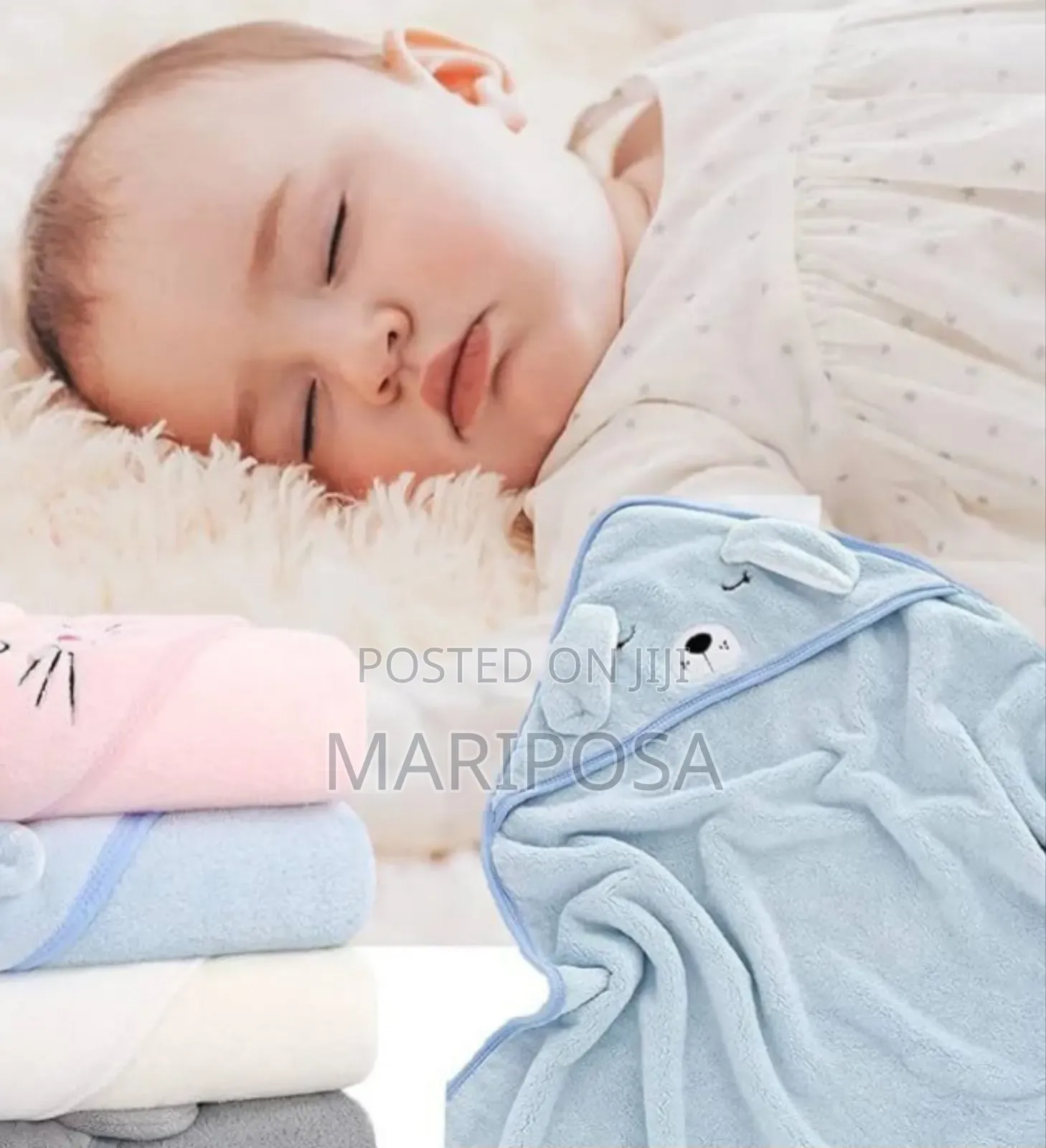 Hooded Baby Bath Towel
