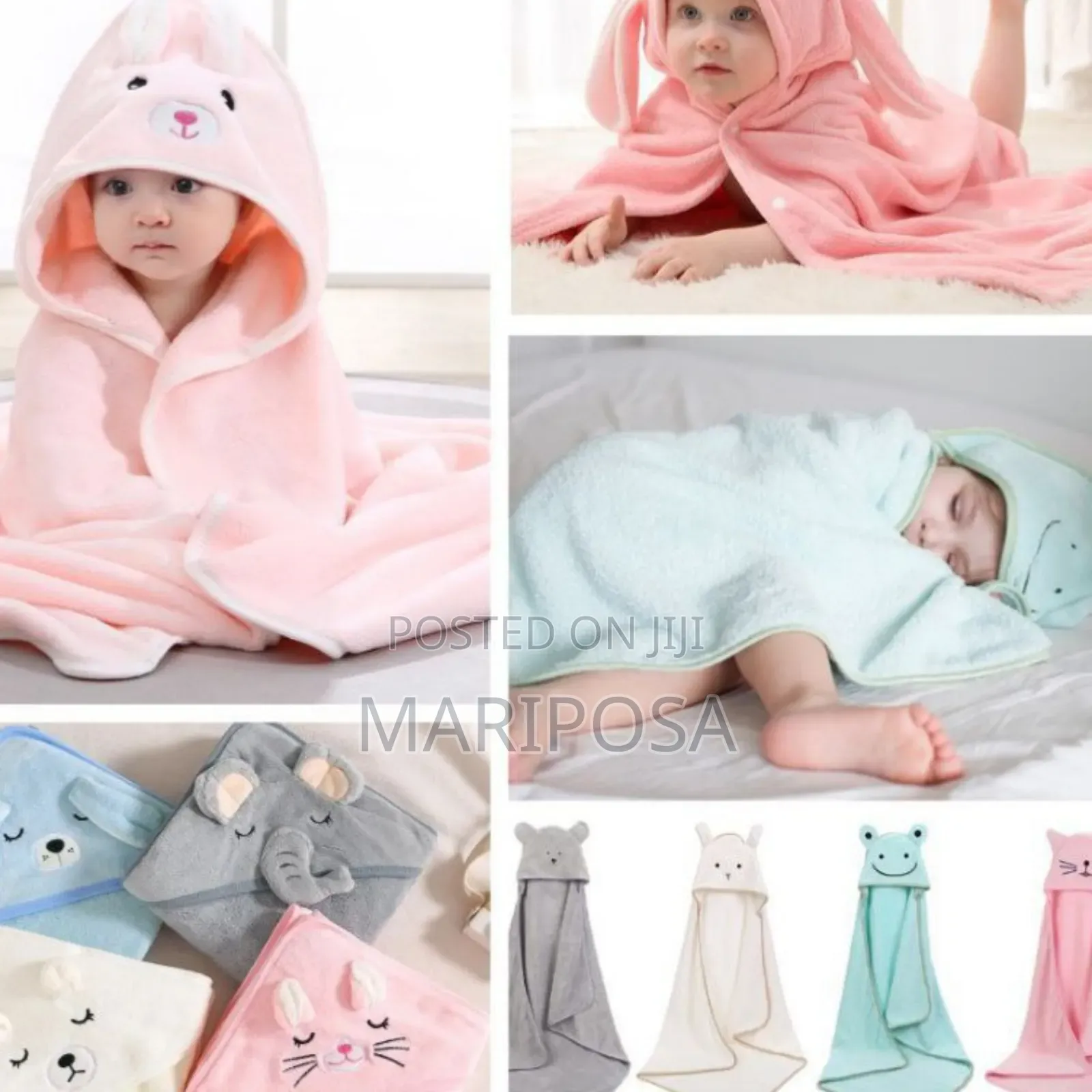 Hooded Baby Bath Towel
