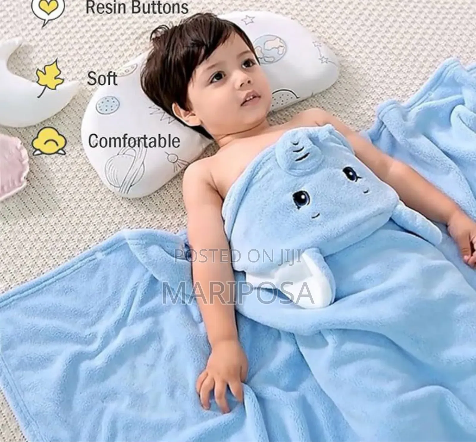 Hooded Baby Bath Towel