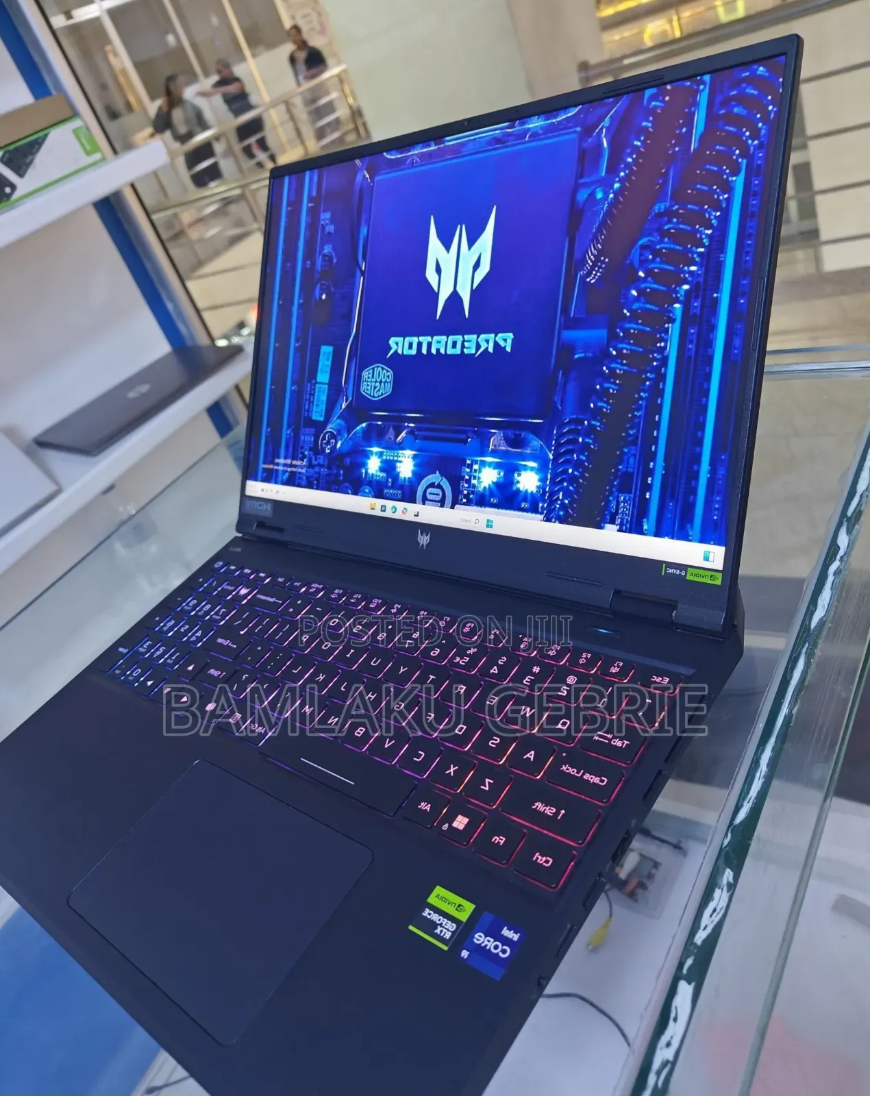 New Laptop Acer Predator Helios Neo 16 16GB Intel Core i9 SSD 1T