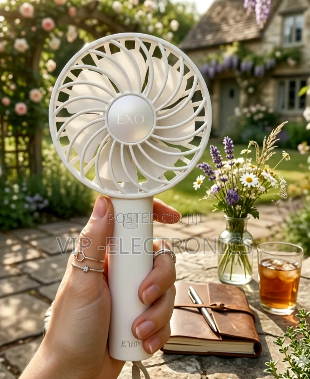 Mini Fan Rechargeable Stay Cool Anywhere With Our Compact