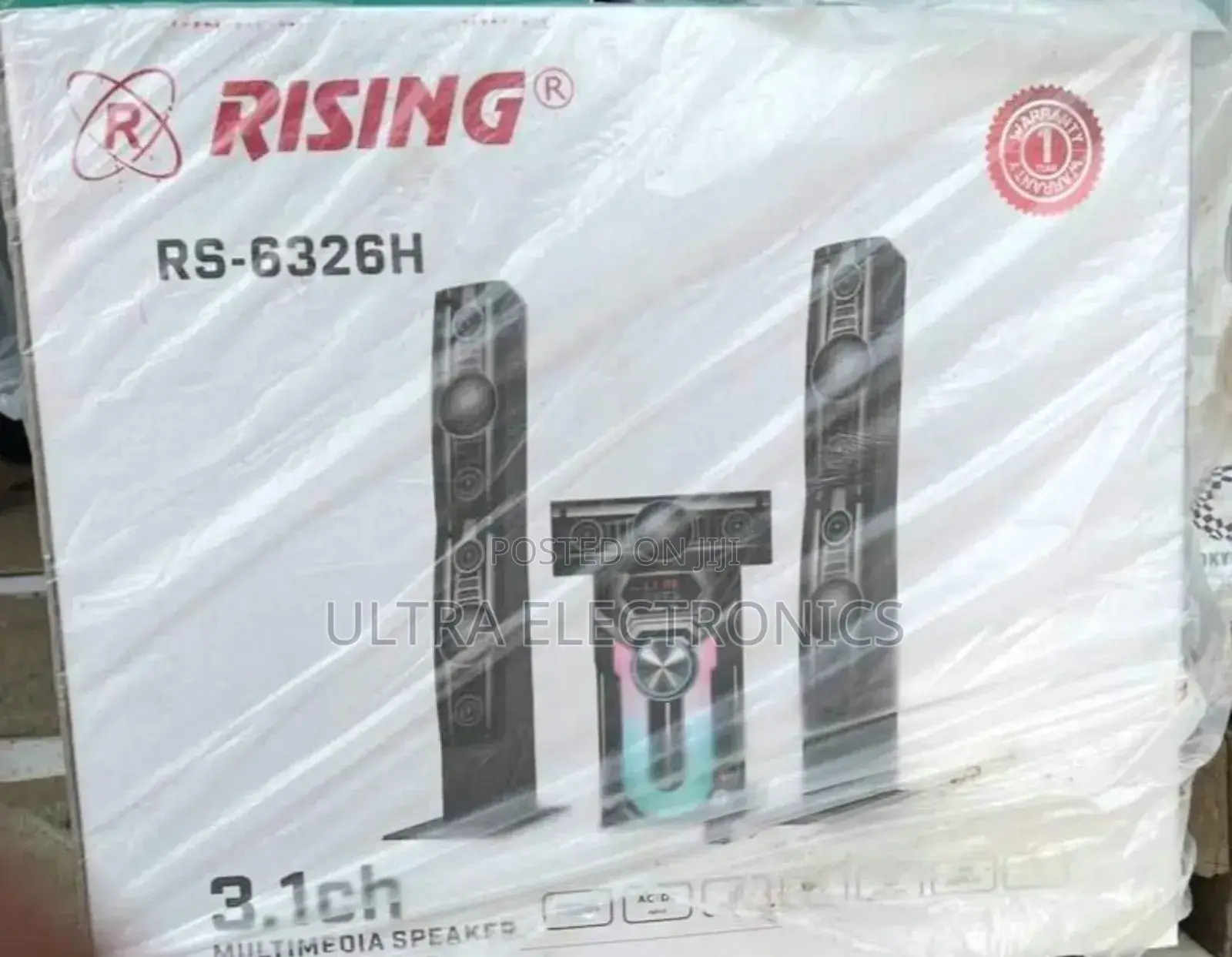 Home Theater Speaker Rising Brand Rs-6326h 3.1 Channel Multimedia
