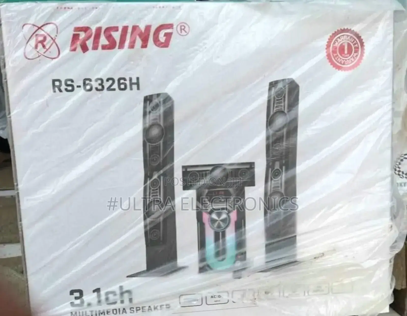 Home Theater Speaker Rising Brand Rs-6326h 3.1 Channel Multimedia