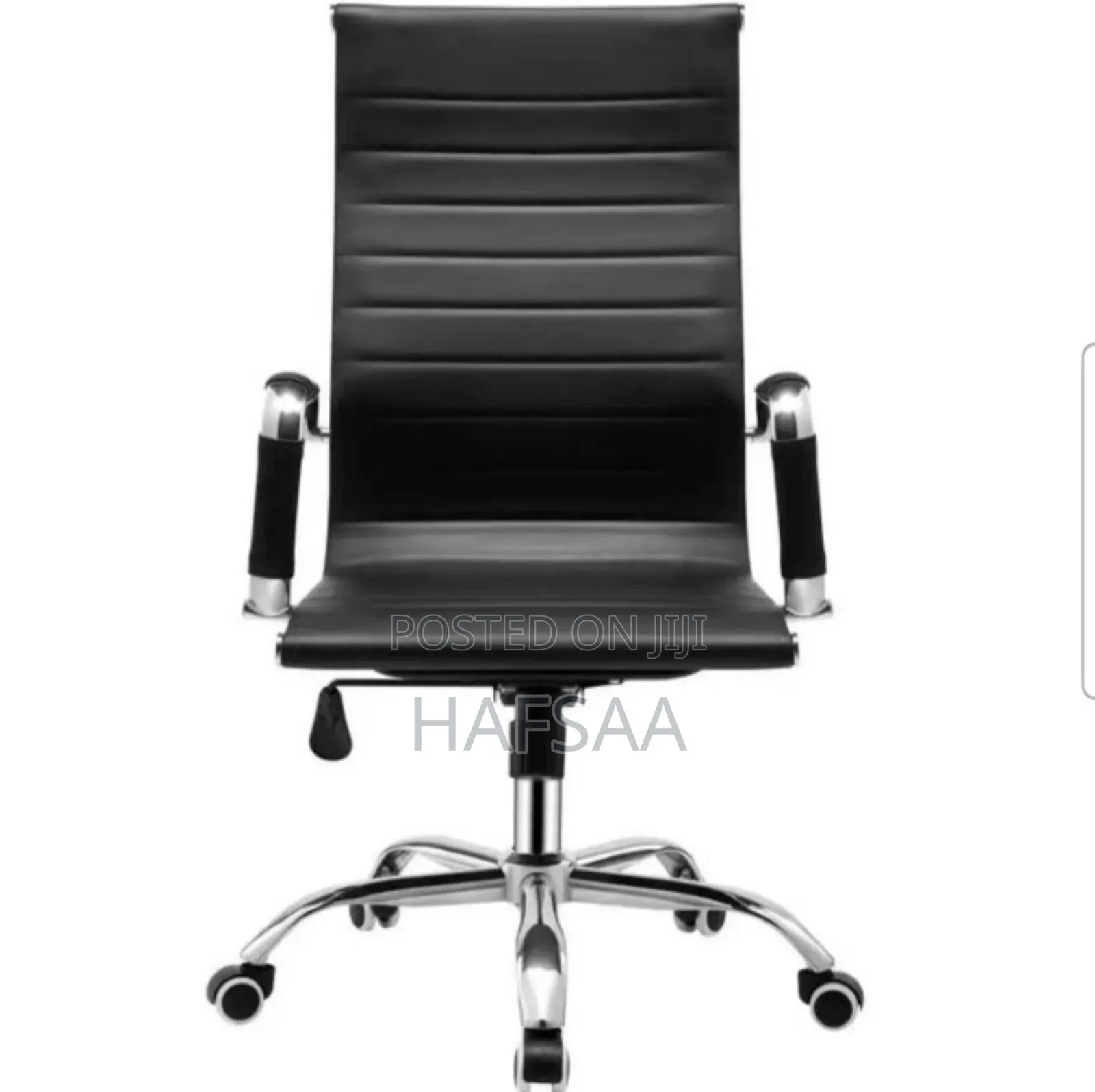 Middle Managerial High Back Leather Chair