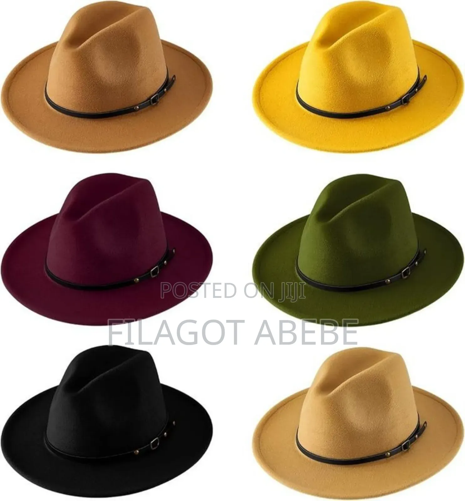 Open Crown Hats