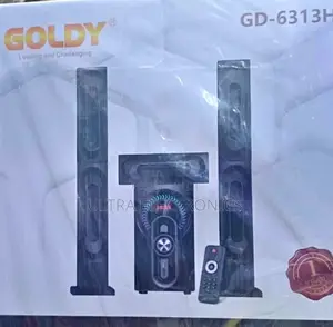 Speaker Goldy Gd-6313h 3.1 Channel Multimedia System.