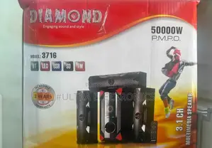 Diamond 3.1ch Multimedia Speaker (Model 3716).