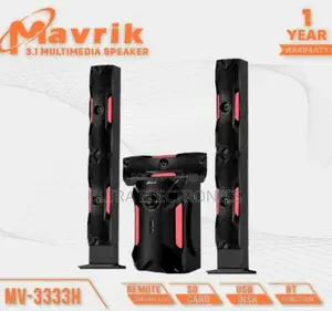 Speaker Mavrik 3.1 Multimedia System, Model Number Mv-3333h.