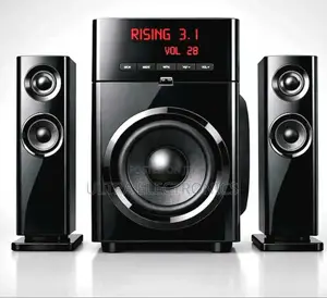 Rising 3.1 Channel Multimedia Home Theater Speaker System.