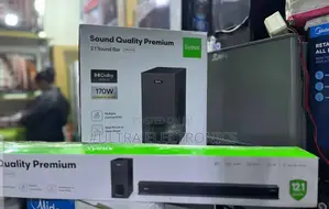 Syinix Syn 100 2.1 Sound Bar System. Total Output Power: 170w.
