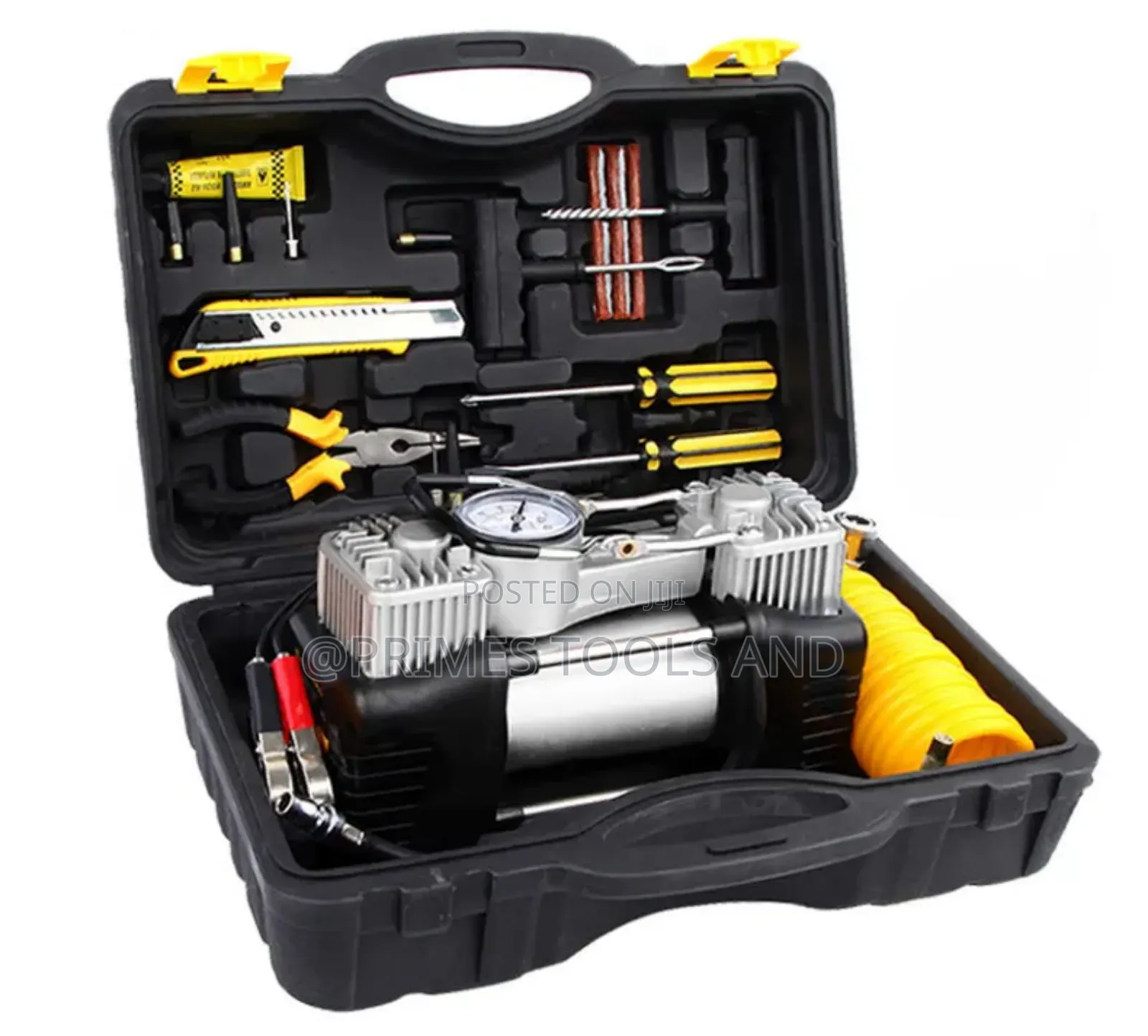 Edon Dual-Cylinder Car Air Compressor