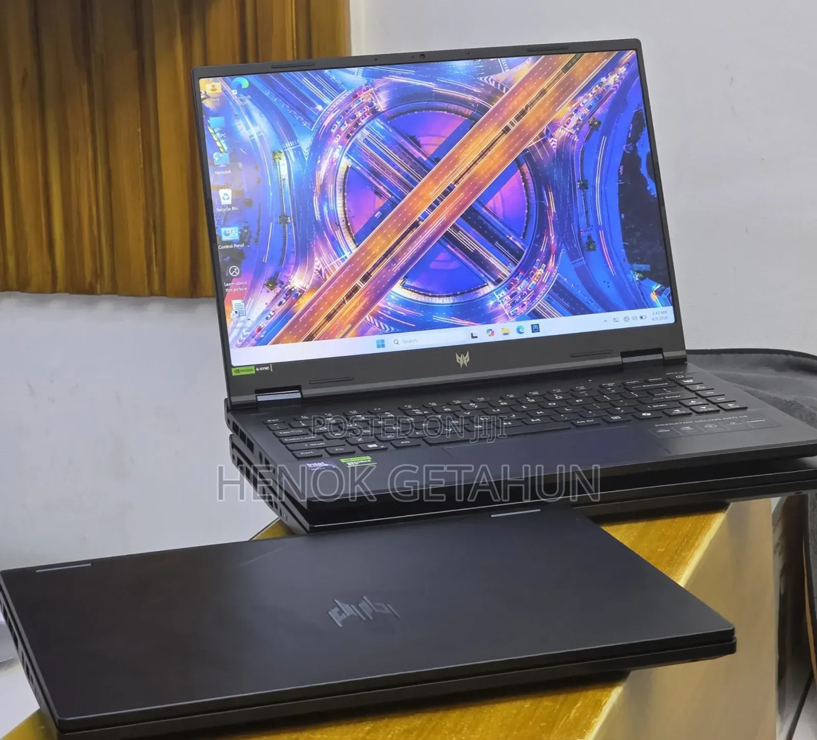 New Laptop Acer Predator Helios Neo 16 16GB Intel Core Ultra 7 SSD 1T