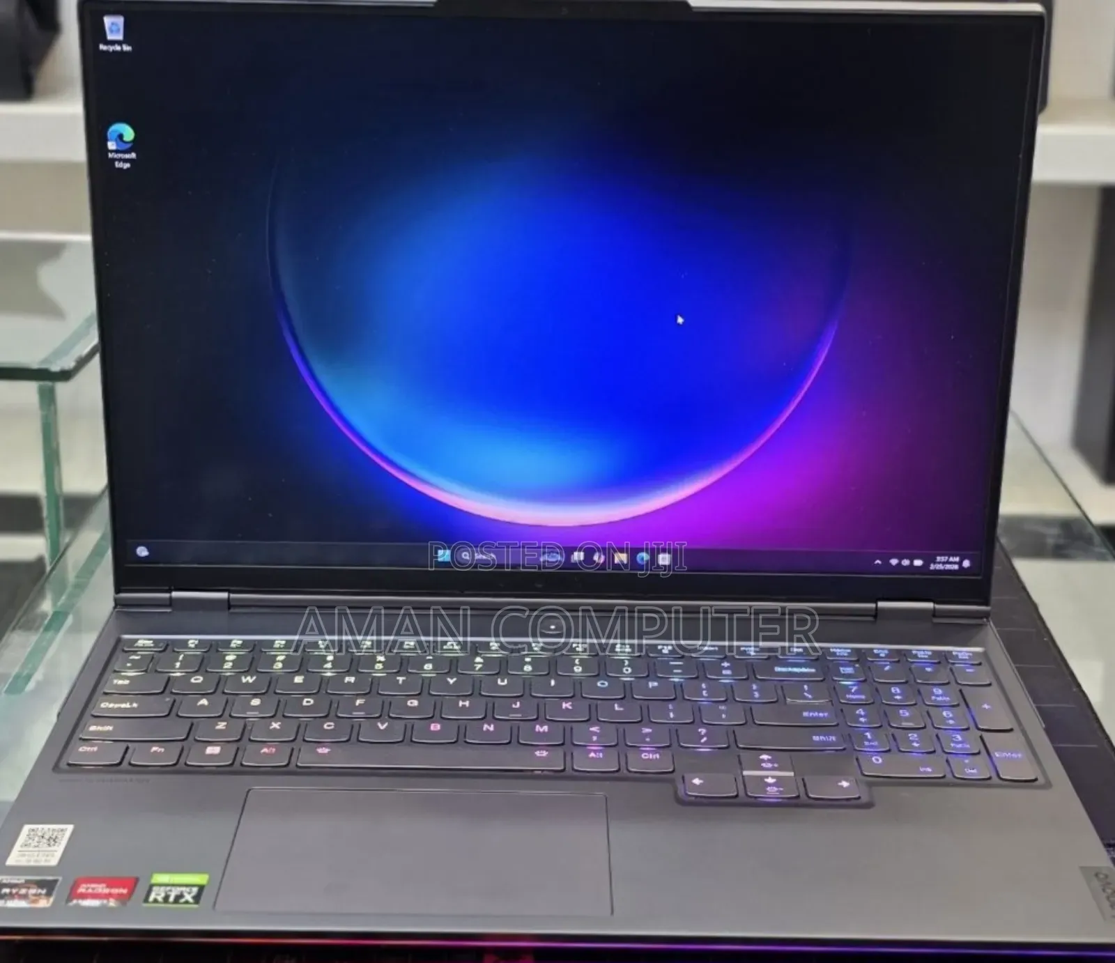 New Laptop Lenovo Legion 5 32GB AMD Ryzen 9 SSD 1T