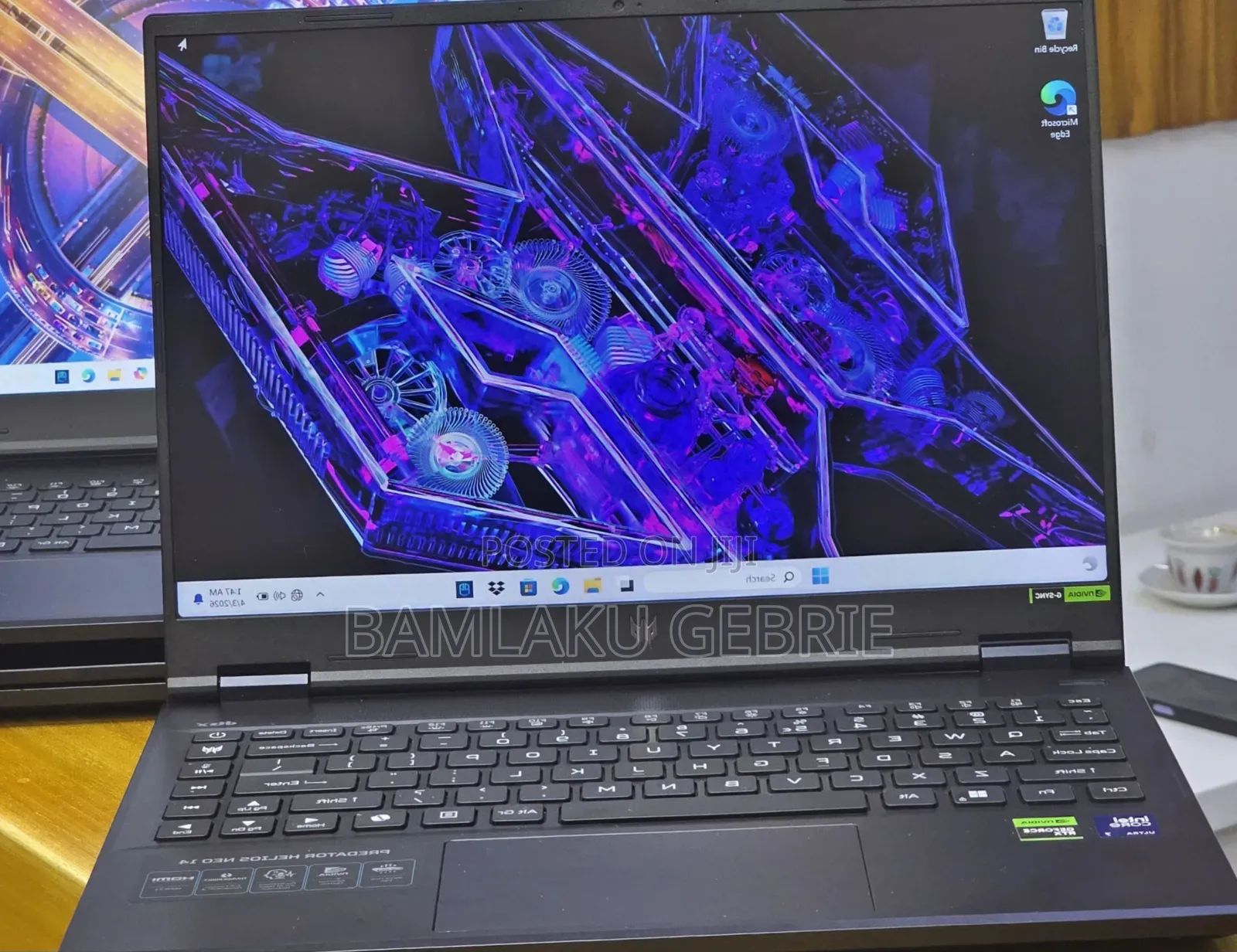 New Laptop Acer Predator Helios Neo 14 16GB Intel Core Ultra 7 SSD 1T
