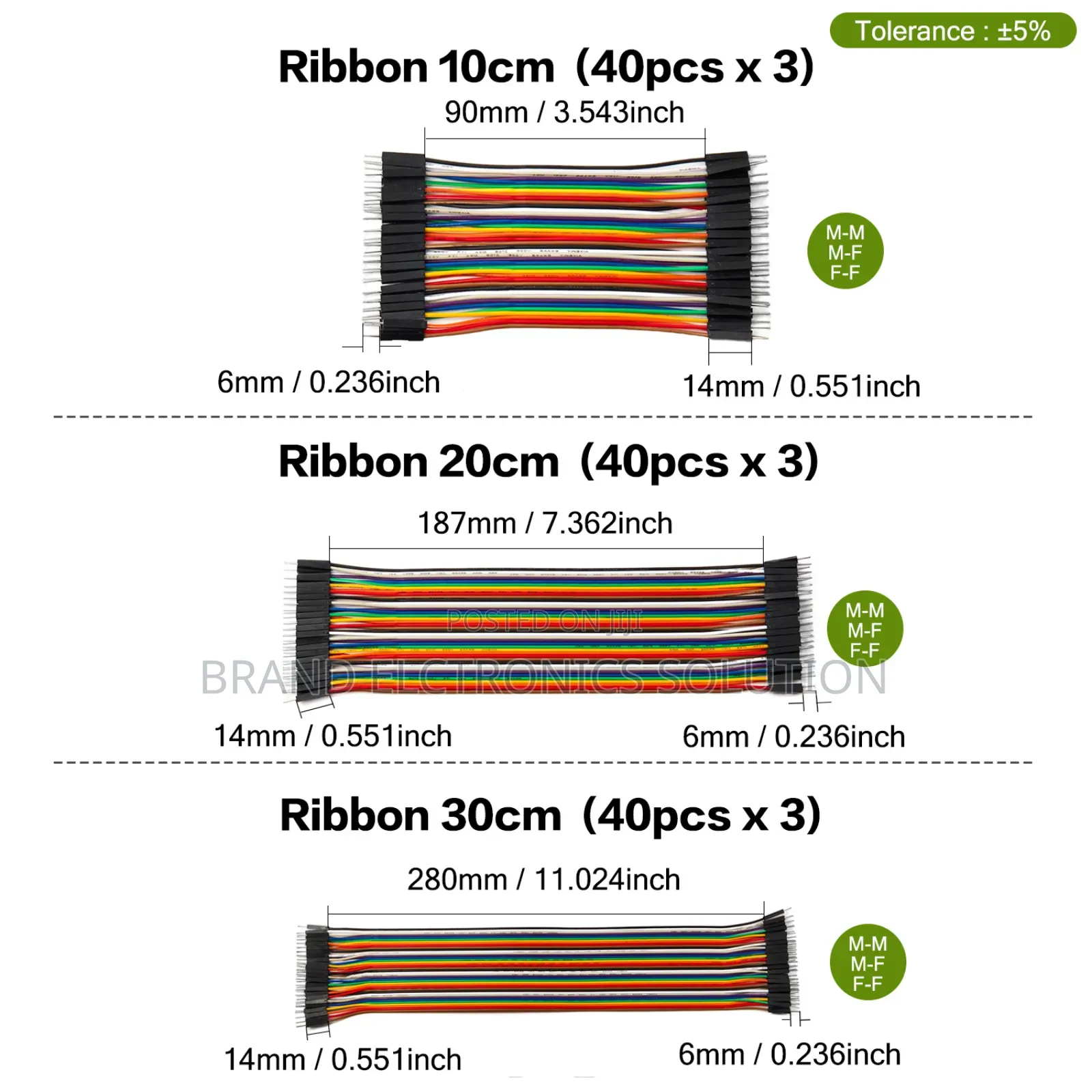 Jamper Wire 20cm