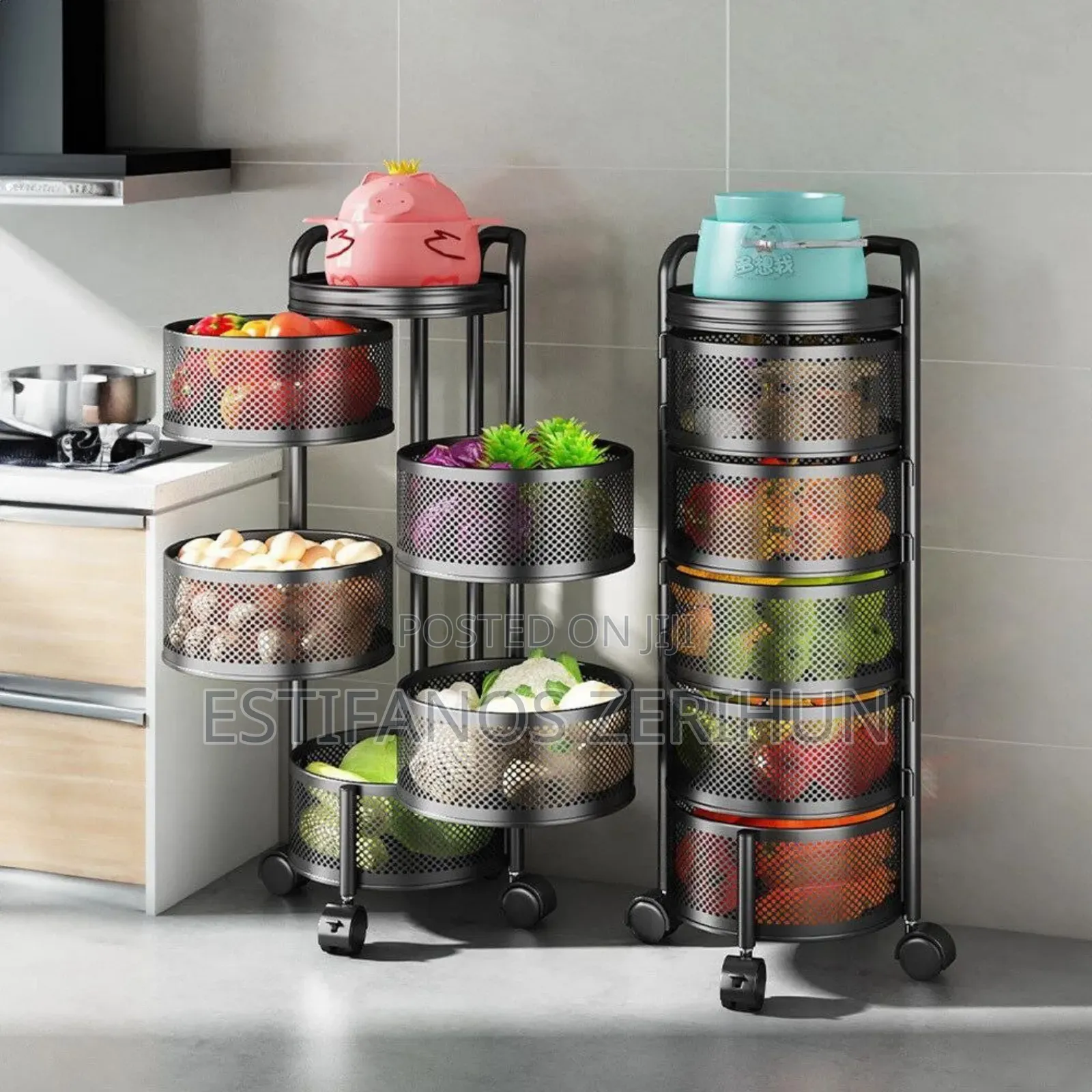 Rotating Kitchen Organizer